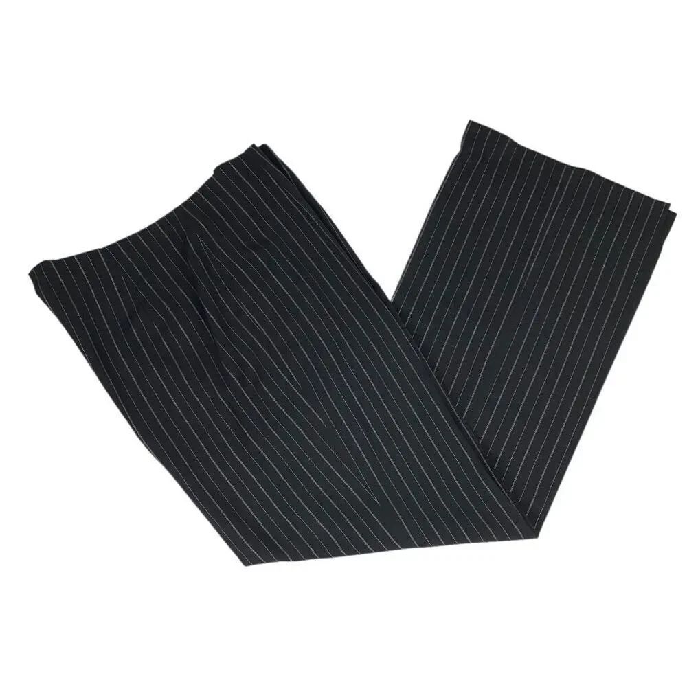 Zara Woman's Flat Front Black Slack size 12